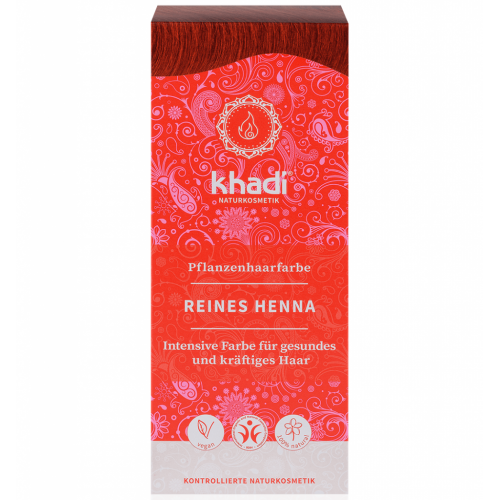 Rastlinná farba na vlasy ČISTÁ HENNA 100g Khadi